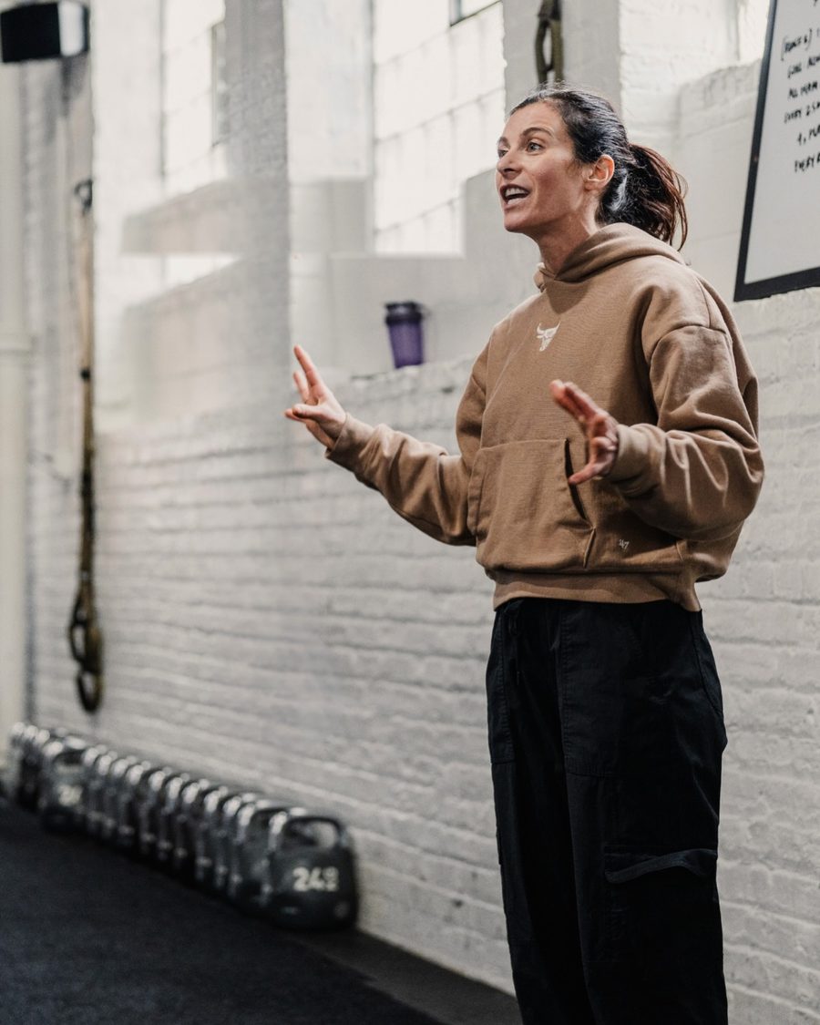 Gina Caifano coaching at The Garage Chicago
